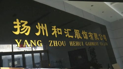 寶應企業(yè)和匯服飾公司產(chǎn)品打入歐洲市場,業(yè)務(wù)每年增長20